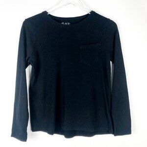 The Children's Place Crew Neck T-Shirt Kids Size XXL-16 Long Sleeve Cotton Tee